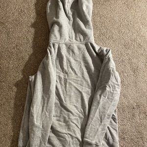 Gap zip up hoodie, grey, size small. No stains or rips, non-smoking home.